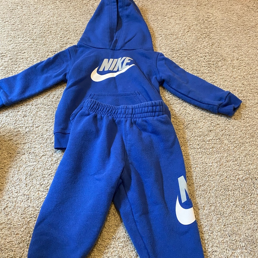 Nike Kids Blue Tracksuit Set